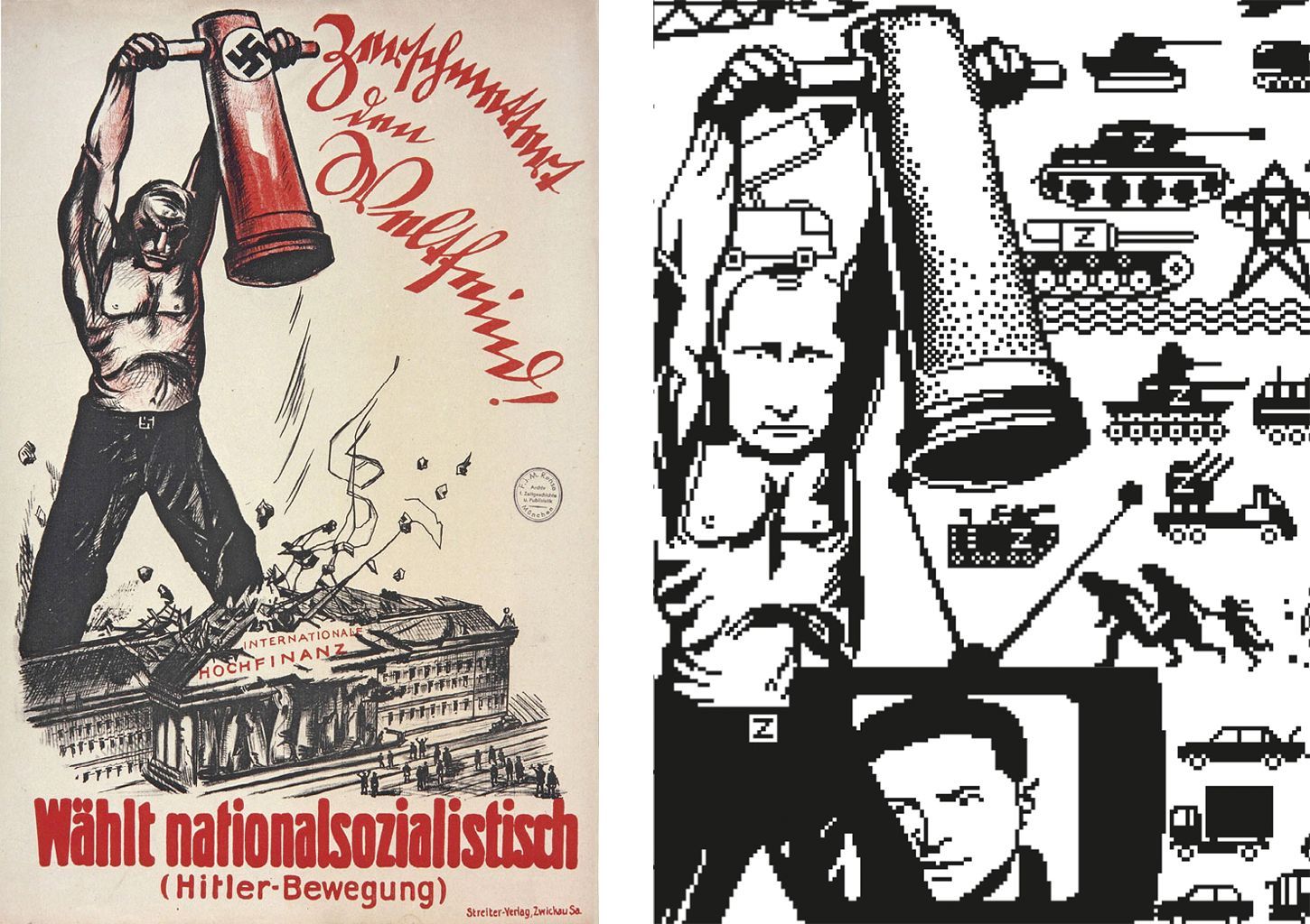 Propganda Plakat Putin